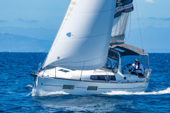 boat sailing at Beneteau Rendezvous