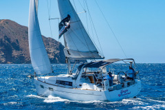 boat sailing at Beneteau Rendezvous