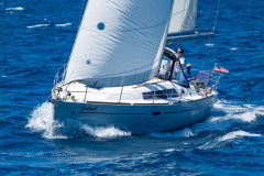 boat sailing at Beneteau Rendezvous