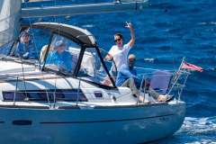 boat sailing at Beneteau Rendezvous
