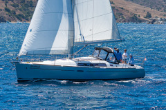 boat sailing at Beneteau Rendezvous