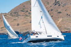 boat sailing at Beneteau Rendezvous