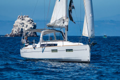 boat sailing at Beneteau Rendezvous