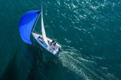 First 24 sailboat sailing