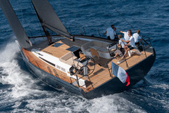 First 53 Sailboat sailing