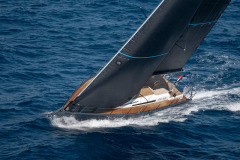 First 53 Sailboat sailing