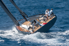 First 53 Sailboat sailing