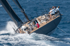 First 53 Sailboat sailing
