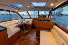Hylas M49 powerboat interior Hylas M49 powerboat interior