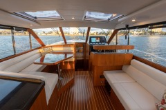 Hylas M49 powerboat interior Hylas M49 powerboat interior
