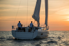 Oceanis 40.1 sailing