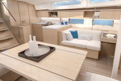 Oceanis 46.1 sailboat interior