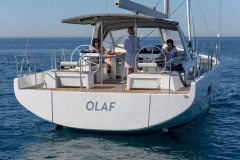 Oceanis 54 yacht sailing