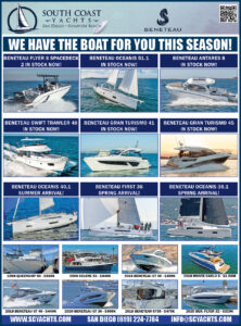 South Coast Yachts ad in The Log
