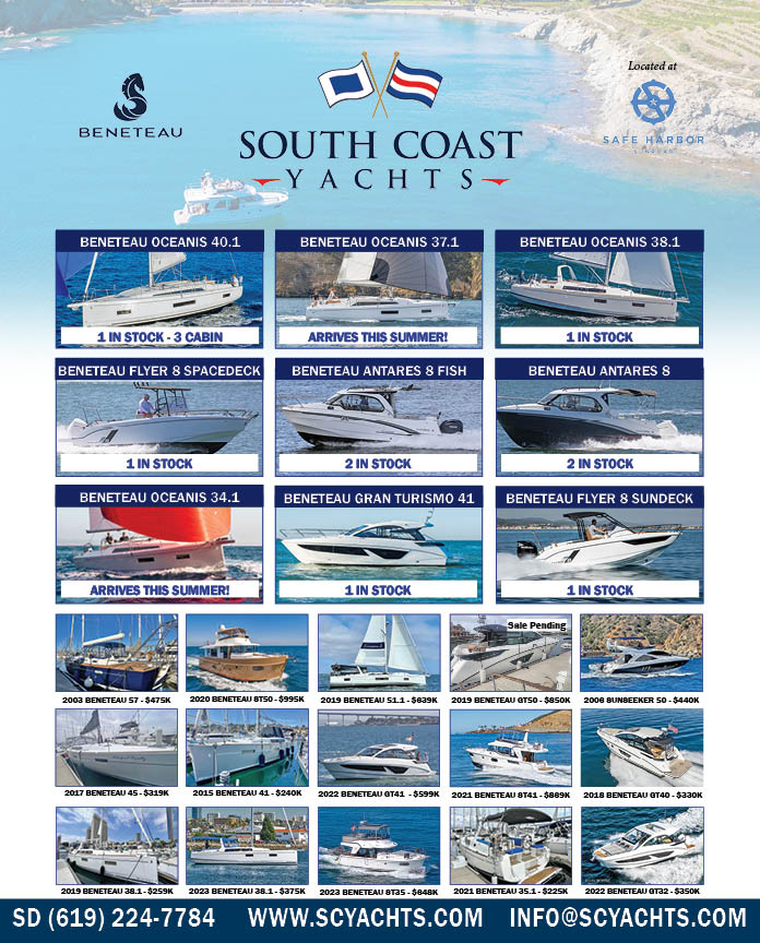 Latest ad in Yachts for Sale magazine