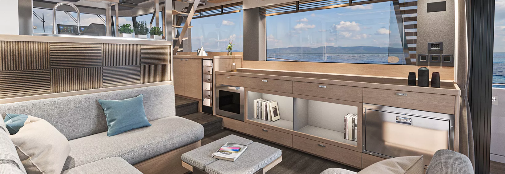 Swift Trawler 54 interior