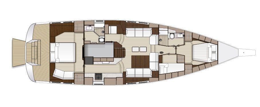 Hylas 57 Layout