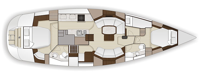 Hylas 57 Layout