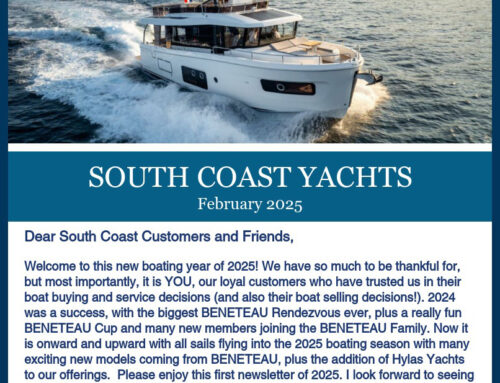 South Coast Yachts February 2025 Newsletter