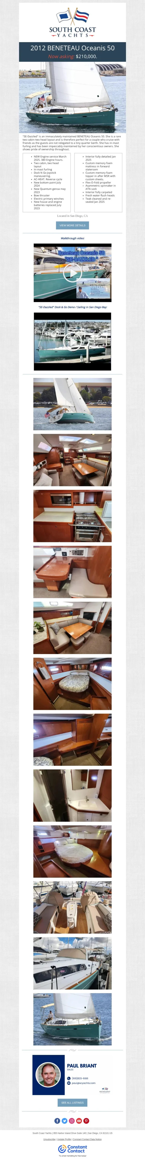 2012 Beneteau 50 flyer