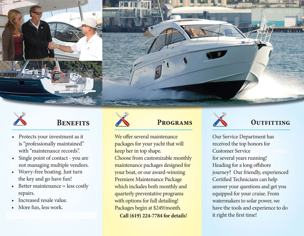 Service department flyer